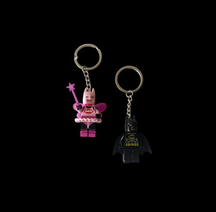 Batman & Fairy Bat Figure Keychains - Twel2Three
