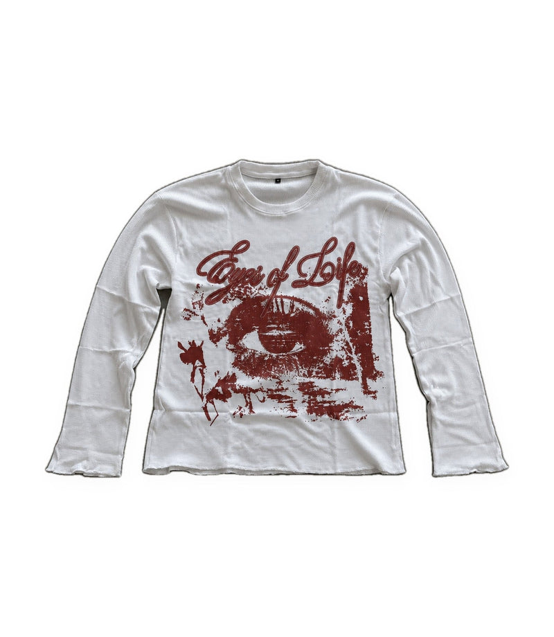 “Eyes of Life” Waffle Tee - Twel2Three