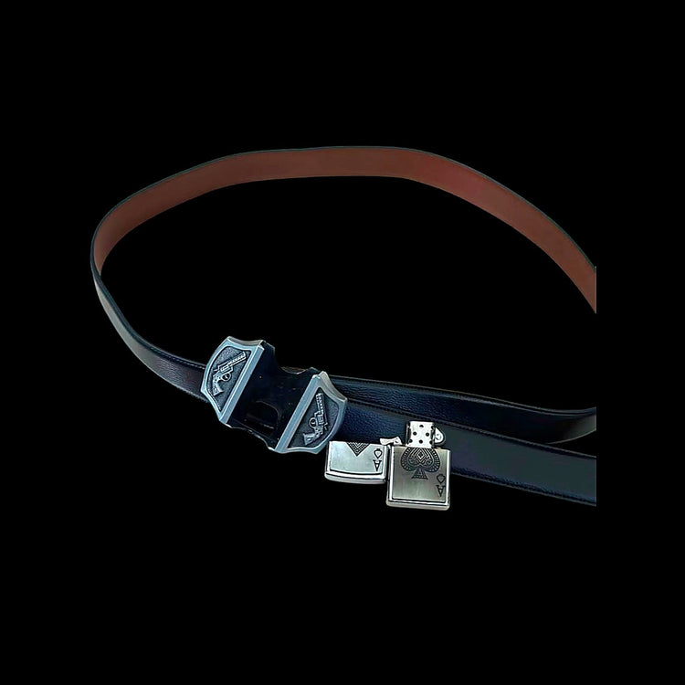 Ace of Spades Lighter Belt - Twel2Three