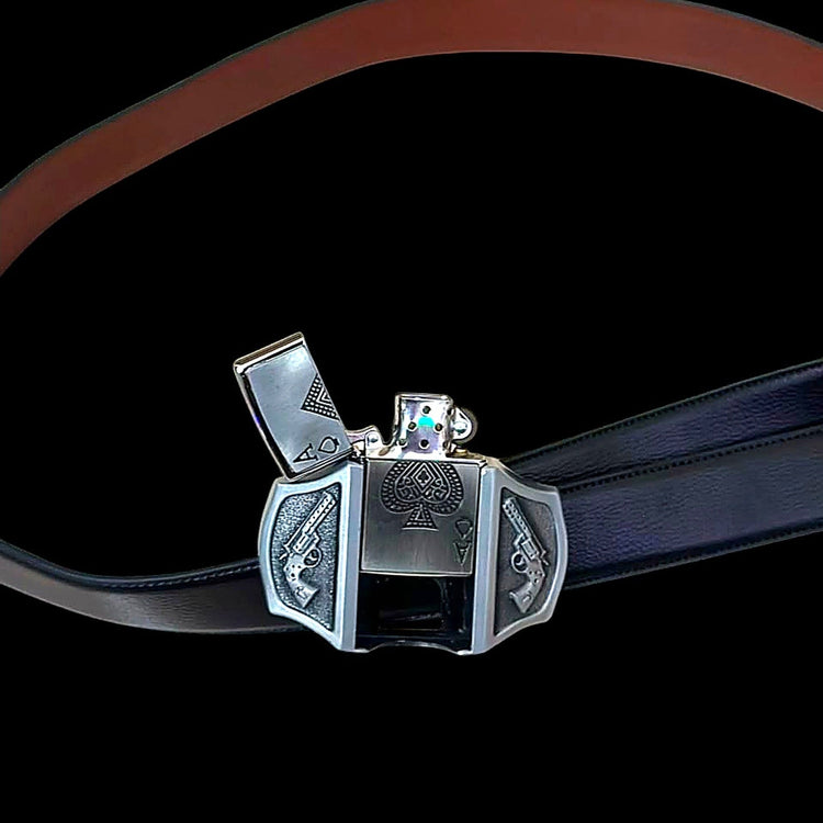 Ace of Spades Lighter Belt - Twel2Three