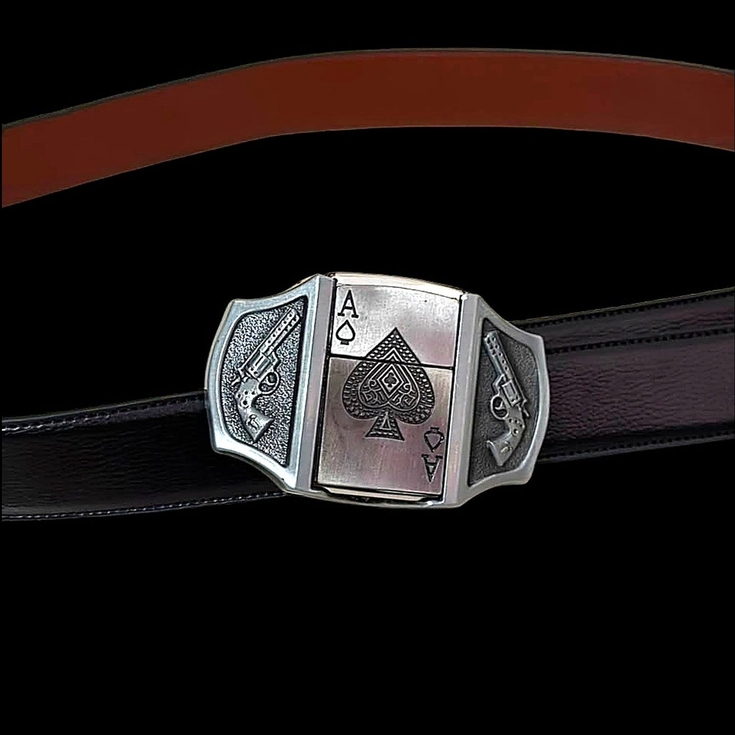 Ace of Spades Lighter Belt - Twel2Three