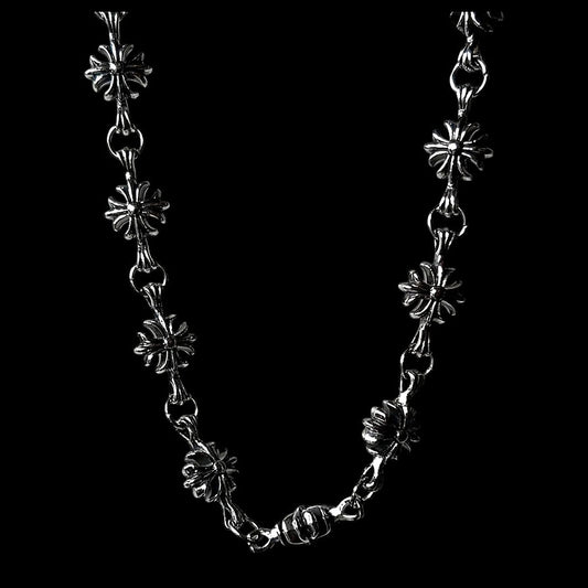 All Chrome Necklace - Twel2Three