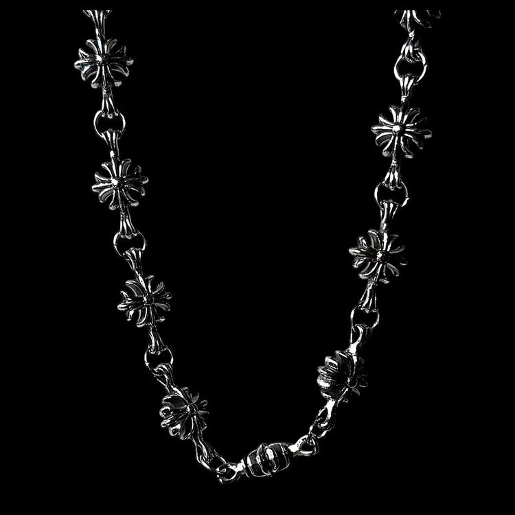 All Chrome Necklace - Twel2Three