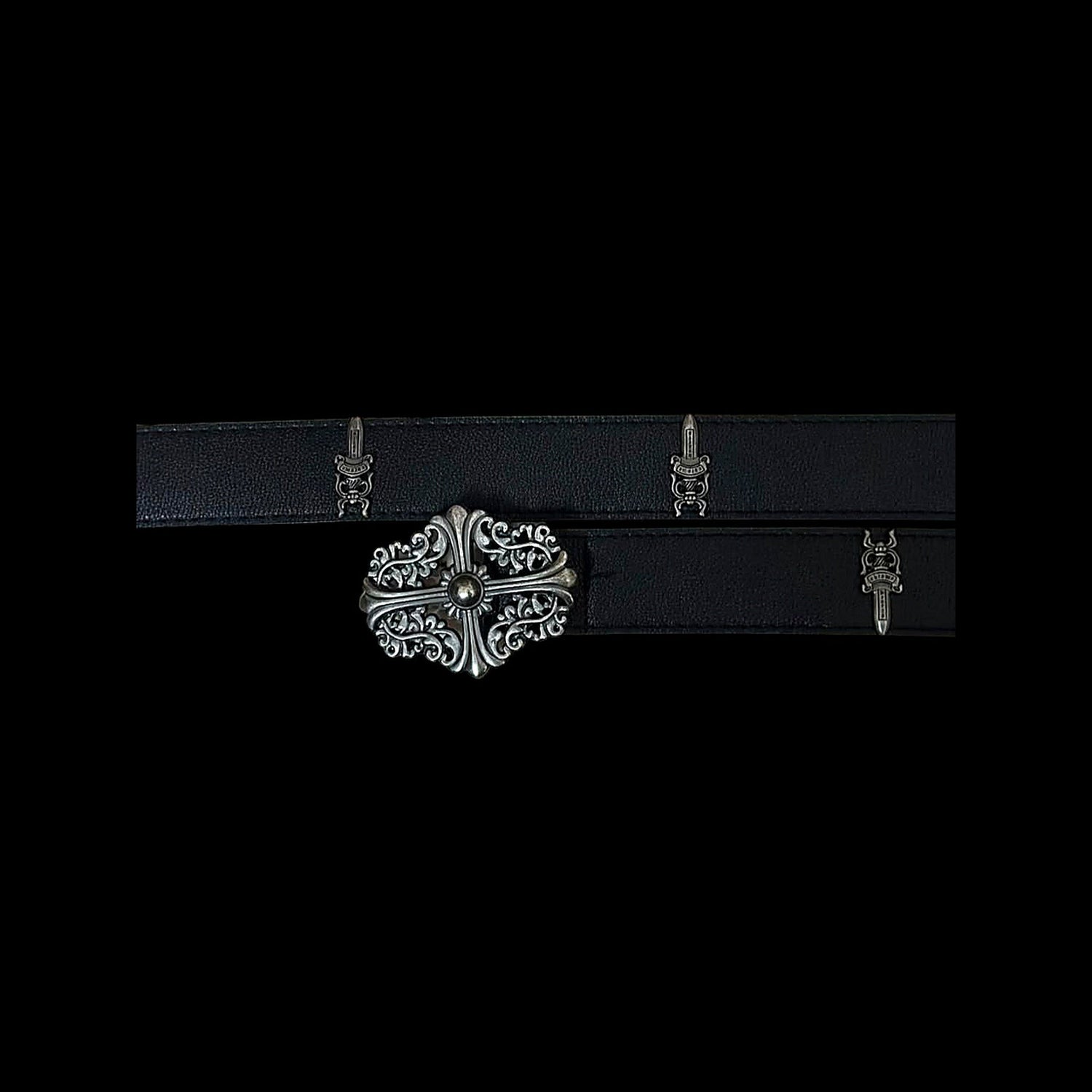 Black Chrome Belt - Twel2Three