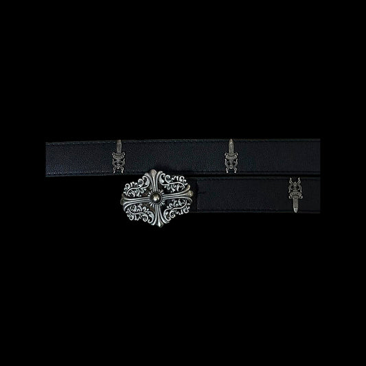 Black Chrome Belt - Twel2Three