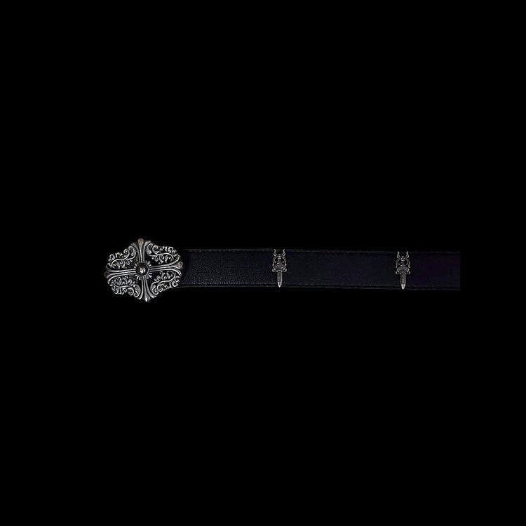 Black Chrome Belt - Twel2Three