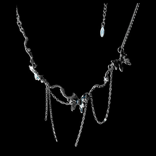 Butterfly Chain Necklace - Twel2Three