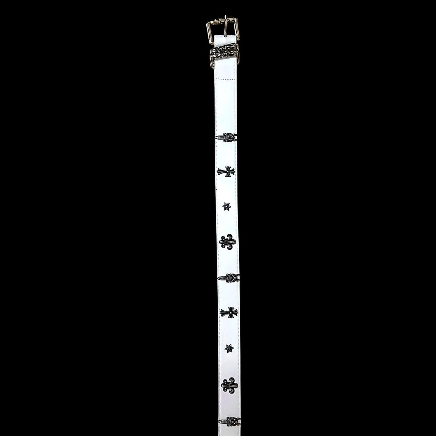 Chrome Flame Belt - Twel2Three
