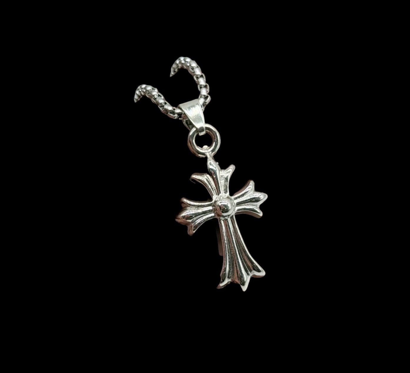 Classic Cross Chain Necklace - Twel2Three