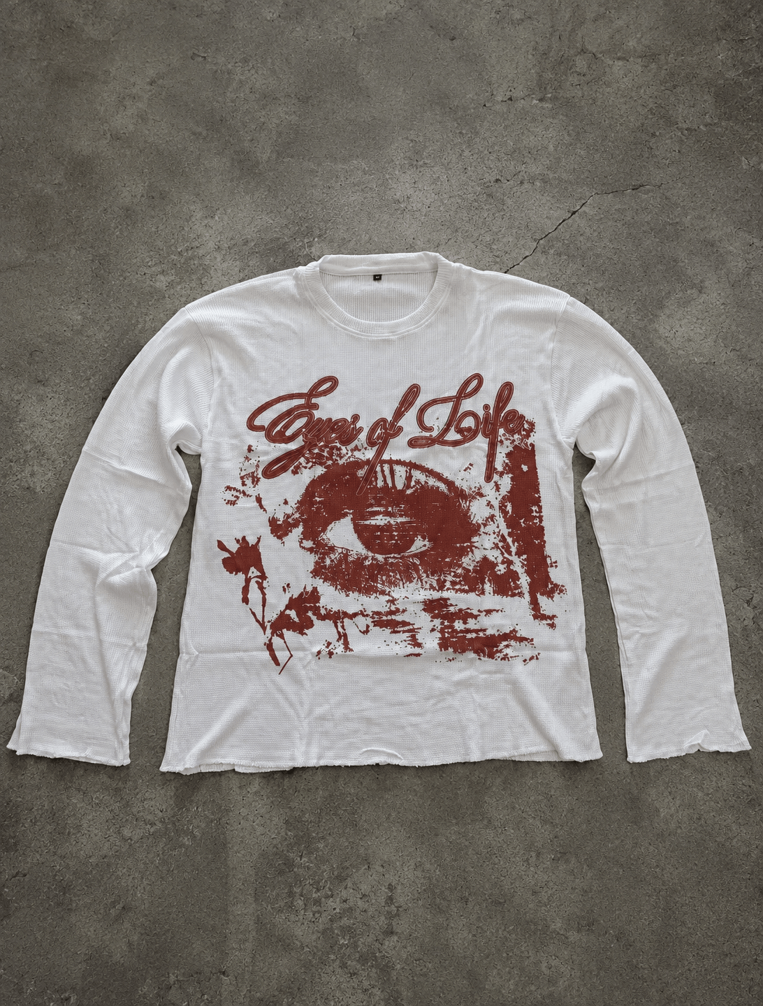 “Eyes of Life” Waffle Tee - Twel2Three