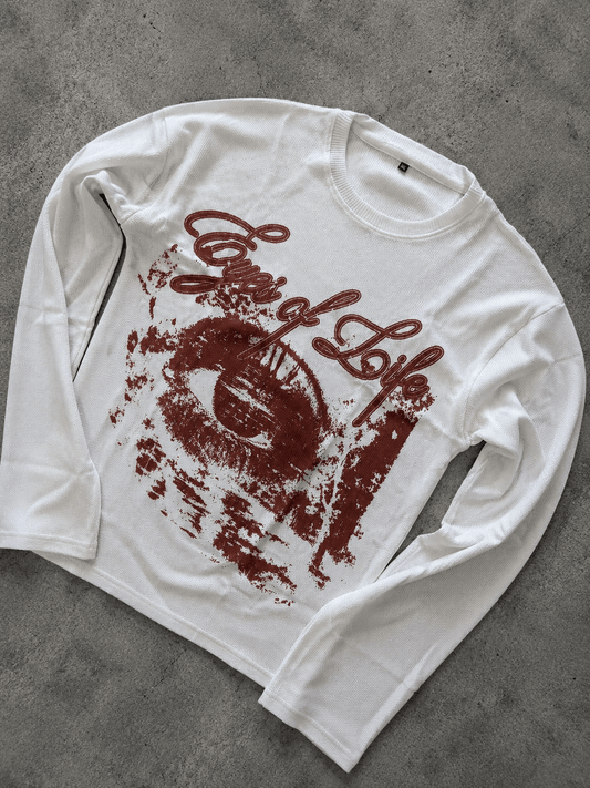“Eyes of Life” Waffle Tee - Twel2Three