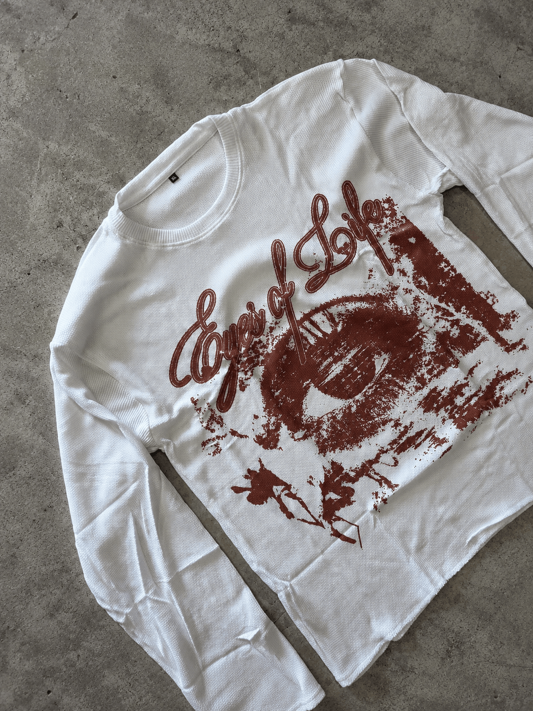 “Eyes of Life” Waffle Tee - Twel2Three
