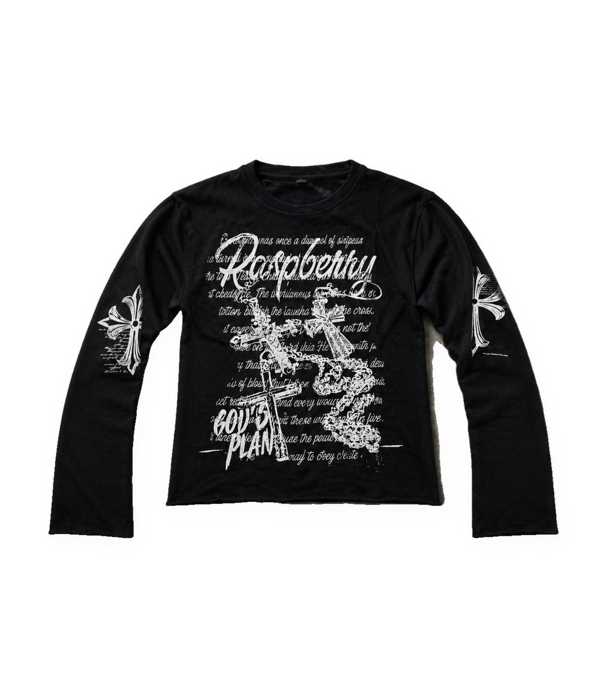 “Fallen Angel” Waffle Tee - Twel2Three