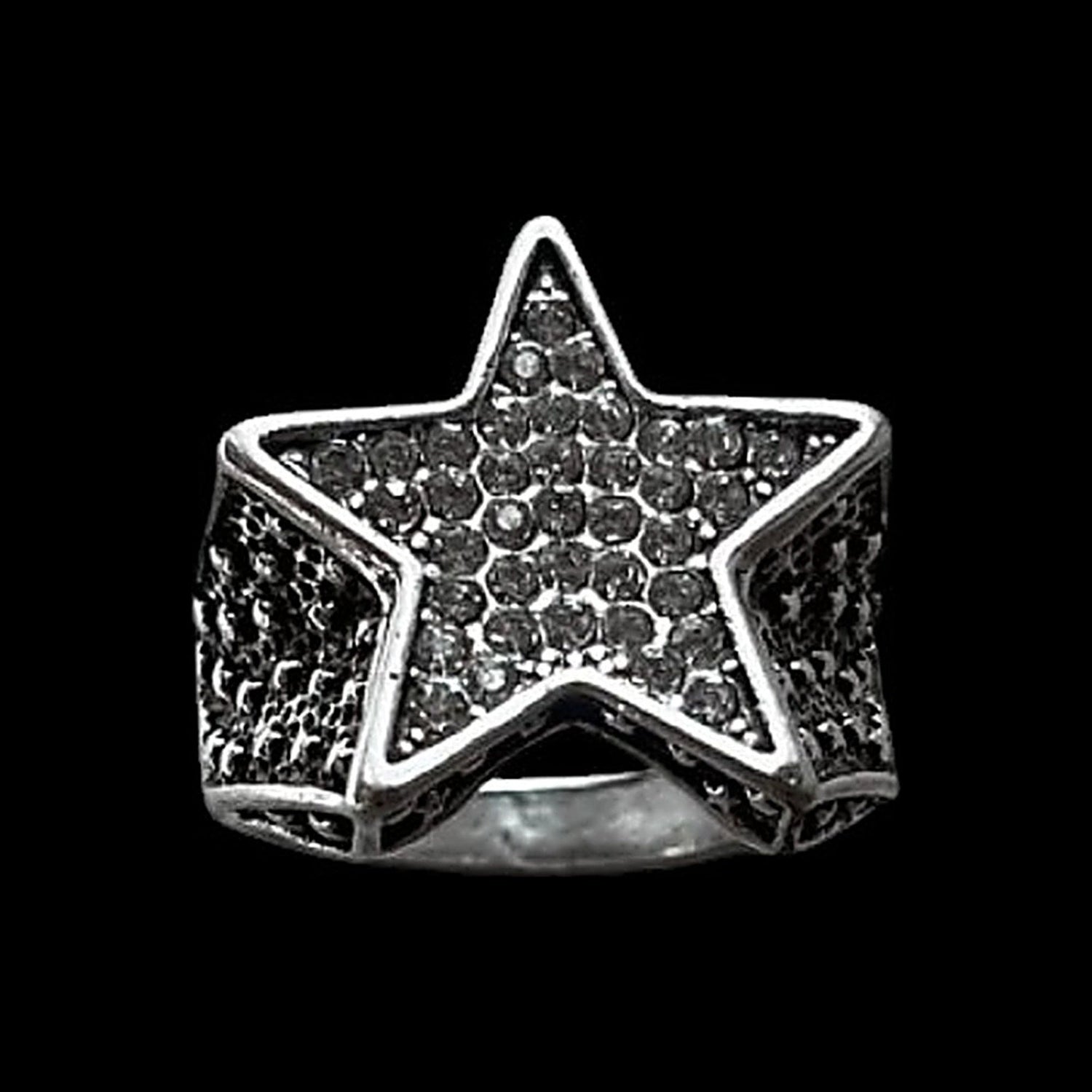 Star Pave Ring - Twel2Three