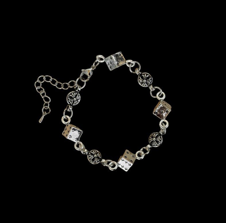 Vintage Dice Link Bracelet - Twel2Three